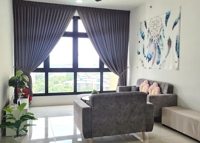 Paradigm Residence 3 Bedrooms Above Paradigm Mall For 8 Pax By Gdragon Homestay